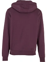 BY 011 Mikina s kapucí z těžké bavlny model 22435590 plum purple - Build your Brand BY 011 Mikina s kapucí z těžké bavlny model 22435590 plum purple - Build your Brand