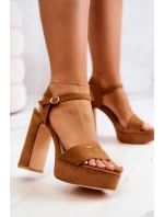 Sandály na Big Star Hnědá model 21577373 - Big Star Shoes