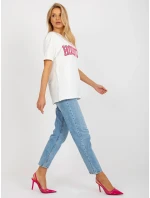 Dámské tričko EM TS ecru model 18132726 - FPrice Dámské tričko EM TS ecru model 18132726 - FPrice