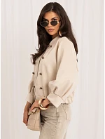 Bunda MI KR 3546.65 svetlo béžová Bunda MI KR 3546.65 svetlo béžová