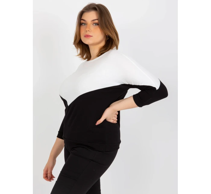 Dámská halenka RV BZ model 18025877 bílá a černá - FPrice