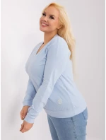 Bluzka RV BZ model 19394472 jasny niebieski - FPrice