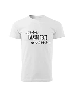 Personalizované pánske tričko - ... pretože [doplňte prázdne miesto] nie je osol...
