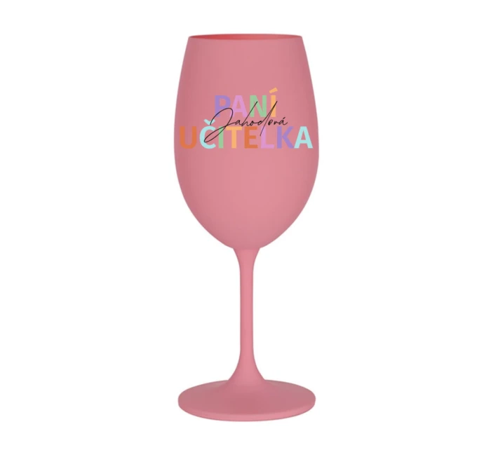 Personalizovaná sklenice pro paní učitelku/pana učitele