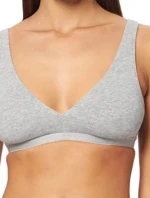 Dámska športová podprsenka - 164481 1A223 - 00948 - šedá - Emporio Armani