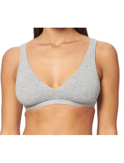 Dámska športová podprsenka - 164481 1A223 - 00948 - šedá - Emporio Armani