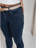 Dámské push up džíny tmavě modré model 21992561 - Dstreet Dámské push up džíny tmavě modré model 21992561 - Dstreet