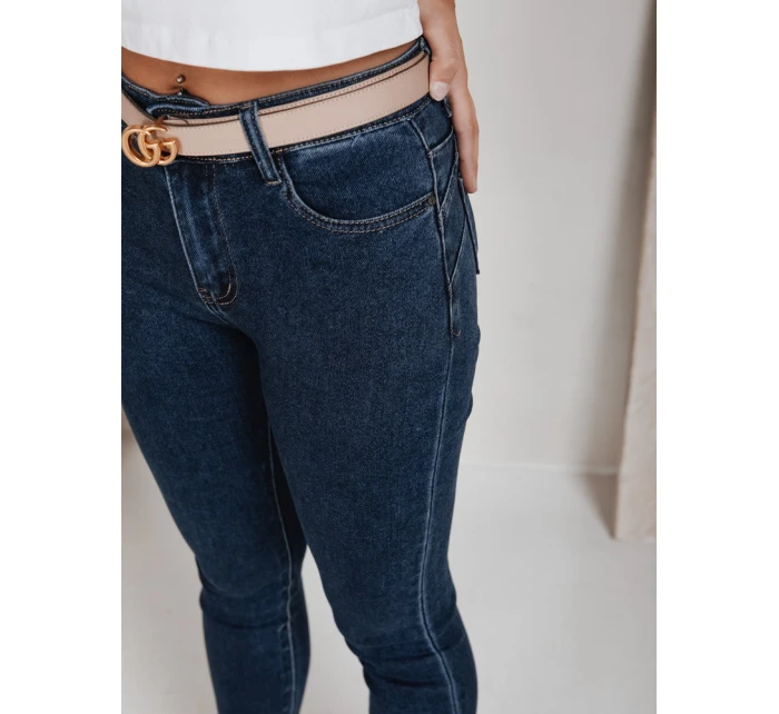 Dámské push up džíny tmavě modré model 21992561 - Dstreet Dámské push up džíny tmavě modré model 21992561 - Dstreet