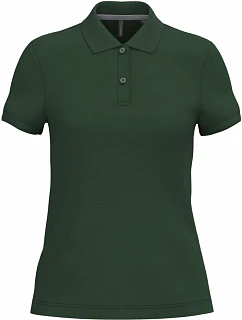 K 242 Dámské piqué polo model 22506851 forest green - Kariban