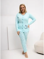 Piżama DU PI FP model 21870786 mietowy - FPrice