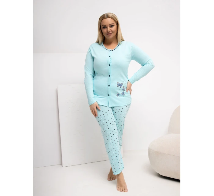 Piżama DU PI FP model 21870786 mietowy - FPrice