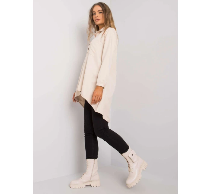 Košeľa EM KS 556.17 svetlo béžová