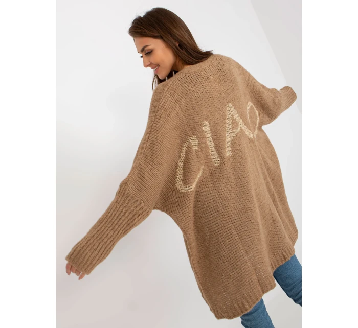 Sveter TW SW BI M2201.87 tmavo lila