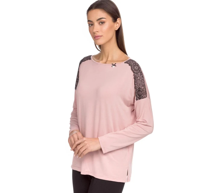 Vamp - Dvojdielne dámske pyžamo 15207 - Vamp pink zephyr xxl