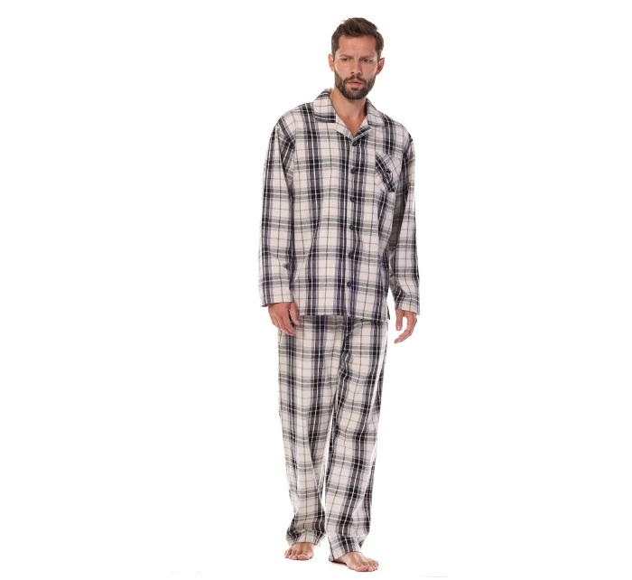 L&L 2471 Ben long/r M-XL pánske pyžamo bez zipsu L&L 2471 Ben long/r M-XL pánske pyžamo bez zipsu
