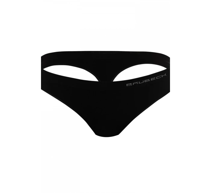 Dámská tanga model 16737975 black - Brubeck