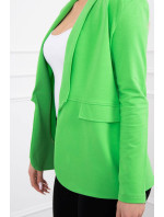 Svetlo zelené sako s chlopňami