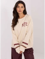 Mikina MJ BL H2496.27 béžová Mikina MJ BL H2496.27 béžová