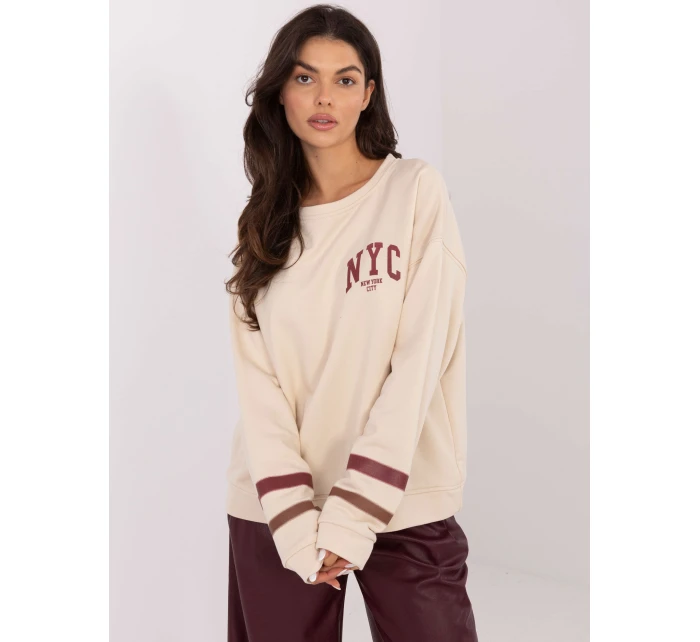 Mikina MJ BL H2496.27 béžová Mikina MJ BL H2496.27 béžová