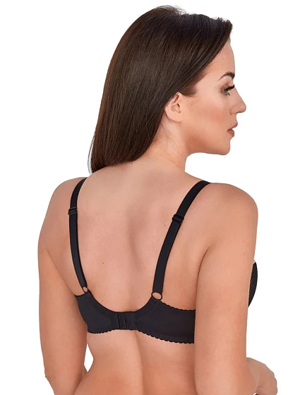 Dámská podprsenka Clara  Černá s béžovou  model 21041640 - Gaia
