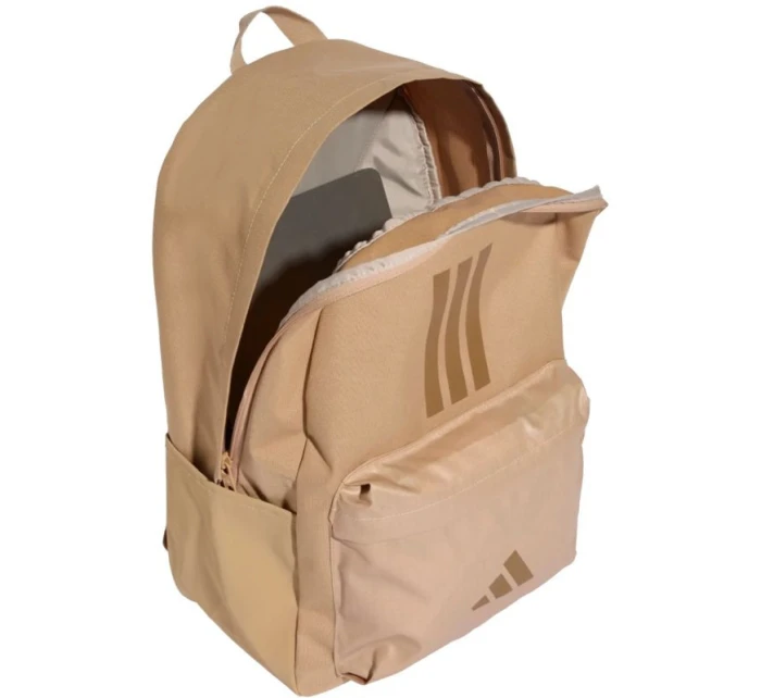 adidas Classic Back To School 3 Stripe Backpack JX9058 Beige One Size