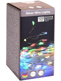 120 VIEDLO PESTROFAREBNÉ LED ČISTÉ SVETLÁ