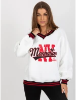 Bluza EM BL model 18502857 biały - FPrice Bluza EM BL model 18502857 biały - FPrice