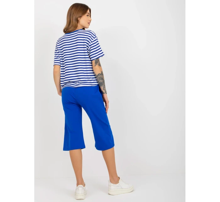 Dámská souprava EM KMPL model 18048852 bílá a modrá - FPrice Dámská souprava EM KMPL model 18048852 bílá a modrá - FPrice