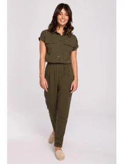 Dámsky overal B223 Khaki - BeWear