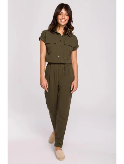 Dámsky overal B223 Khaki - BeWear