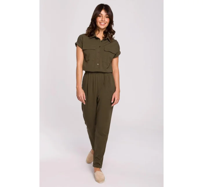 Dámsky overal B223 Khaki - BeWear
