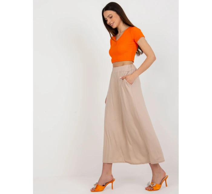 Dámska sukňa WN SD 5005.13 béžová - FPrice