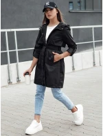 Dámská přechodná bunda parka černá Dstreet model 21979049 - FashionStreet