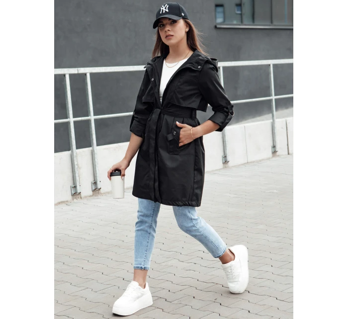 Dámská přechodná bunda parka černá Dstreet model 21979049 - FashionStreet