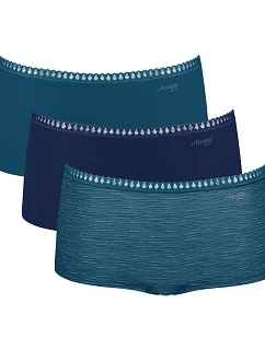 Dámske nohavičky GO Crush Short C3P – Turquoise – tyrkysová M024 – SLOGGI