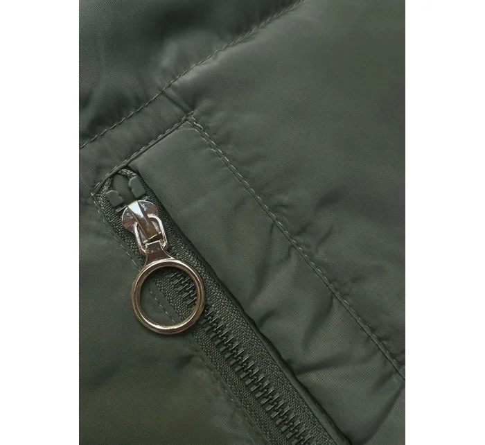 oboustranná krátká bunda s kapucí model 18863111 - S'WEST oboustranná krátká bunda s kapucí model 18863111 - S'WEST