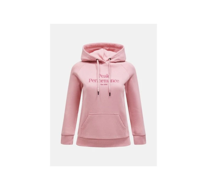 Bluza Peak Performance W Original Hood różowy Bluza Peak Performance W Original Hood różowy