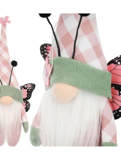 SKRZAT GNOM RÓŻOWY DEKORACJA WIOSENNA dětské model 21831307