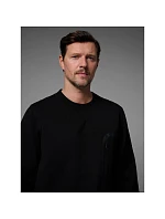 Pánská mikina z fleece s střihem bez kapuce x model 22359195 - 4F