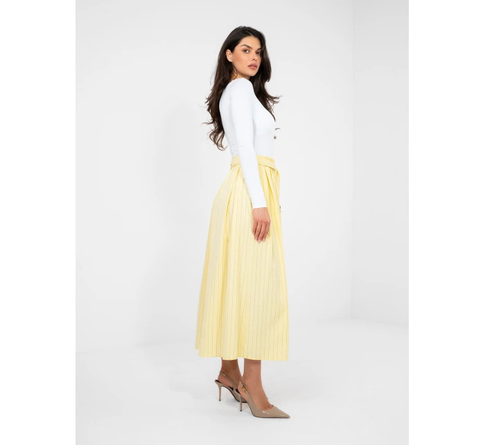 Spódnica IT SD model 22011449 jasny żółty - FPrice
