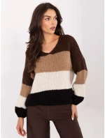 Jumper MI SW 0409.85 hnedý Jumper MI SW 0409.85 hnedý