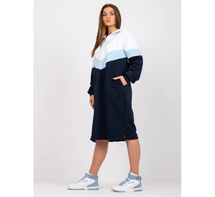 Šaty RV SK model 17047340 tmavě modrá a bílá - FPrice