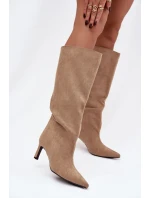 Topánky na podpätku model 222533 Krok vo veľkom štýle