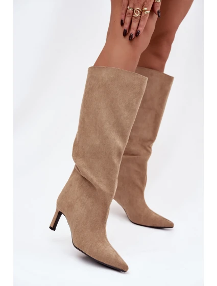 Topánky na podpätku model 222533 Krok vo veľkom štýle