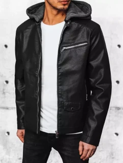 Pánská kožená bunda černá Dstreet model 21968068 - FashionStreet