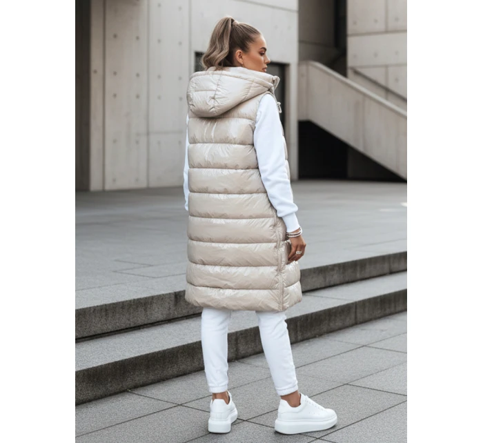 Dámska prešívaná vesta GANTINI biela FashionStreet TY5488