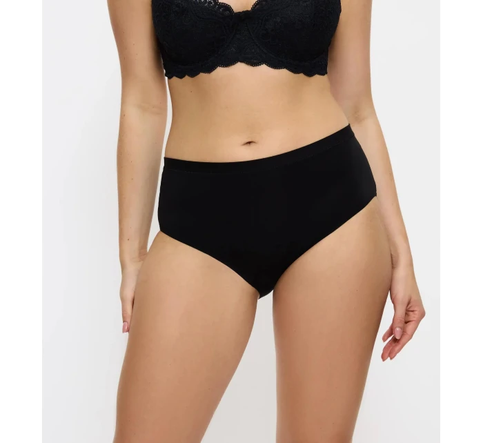 Dámske nohavičky Sense of Modal Midi - BLACK - black 0004 - TRIUMPH