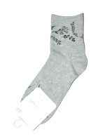 Vzorované netlačiace ponožky Steven art.099 35-40