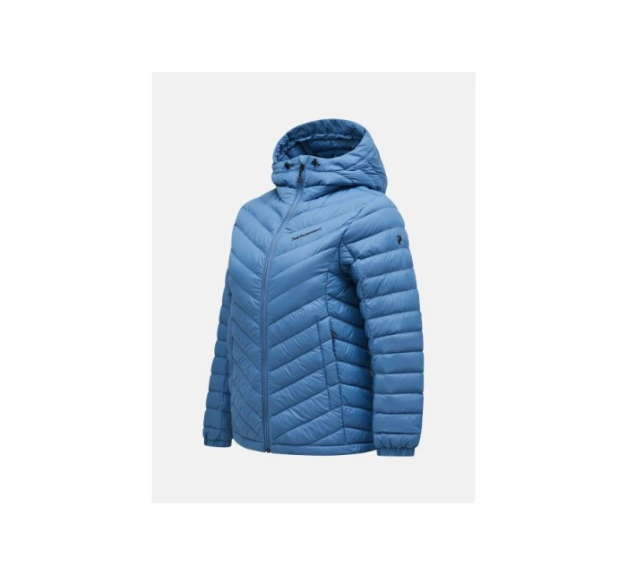 Peak Performance W Frost Down Hood Jacket blue