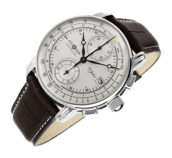 Pánske hodinky ZEPPELIN 100 Yahre Chronograph 8670-1 + BOX Pánske hodinky ZEPPELIN 100 Yahre Chronograph 8670-1 + BOX